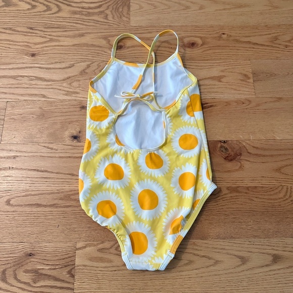 NWOT Hanna Andersson One-Piece Bow Swim Suite in Size US 8 (130cm) - Picture 3 of 5